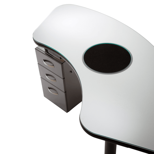 Replacement Workstation Glass Boomerang